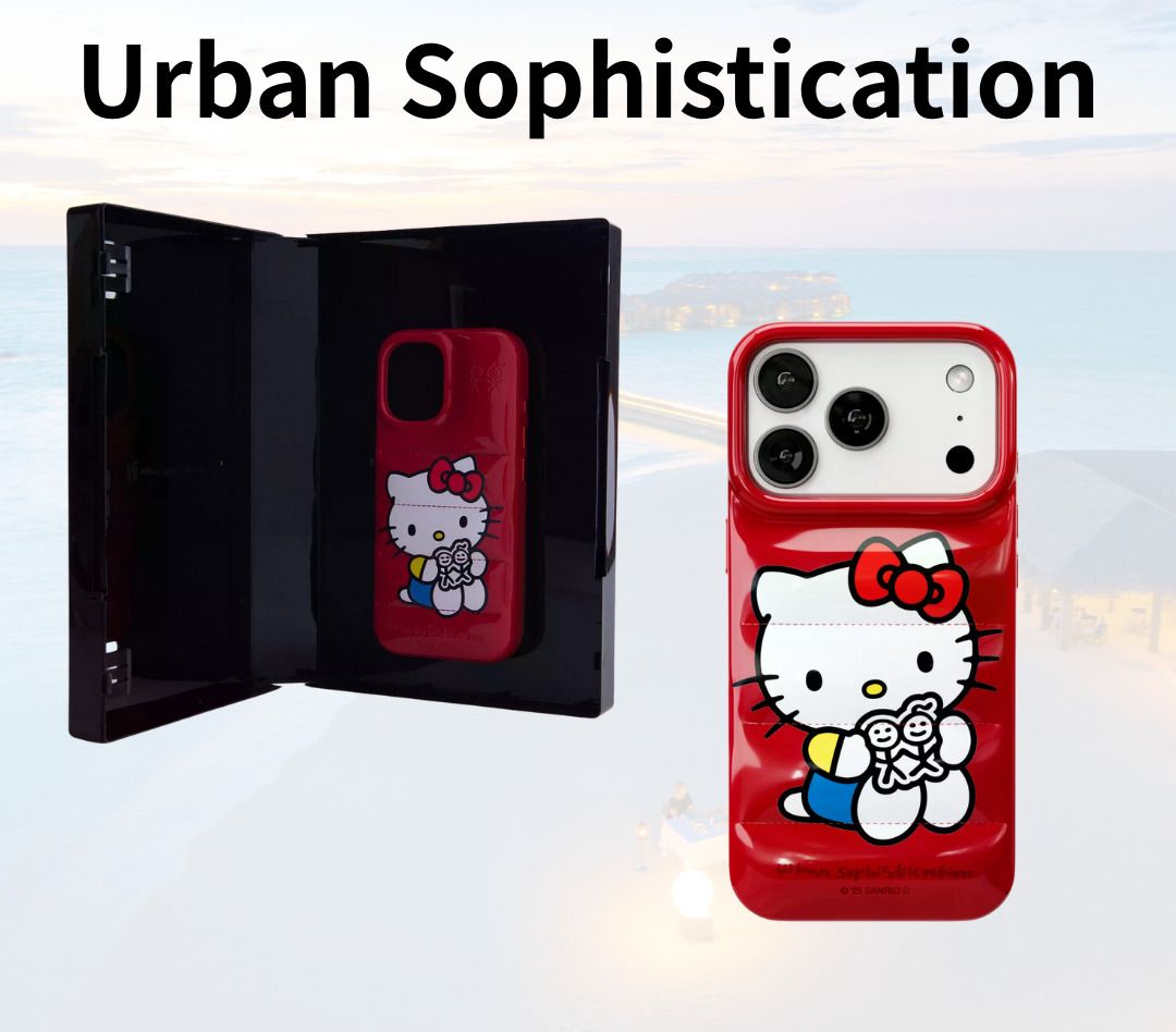 正規品Urban Sophistication Hello Kitty コラボ the-puffer-case