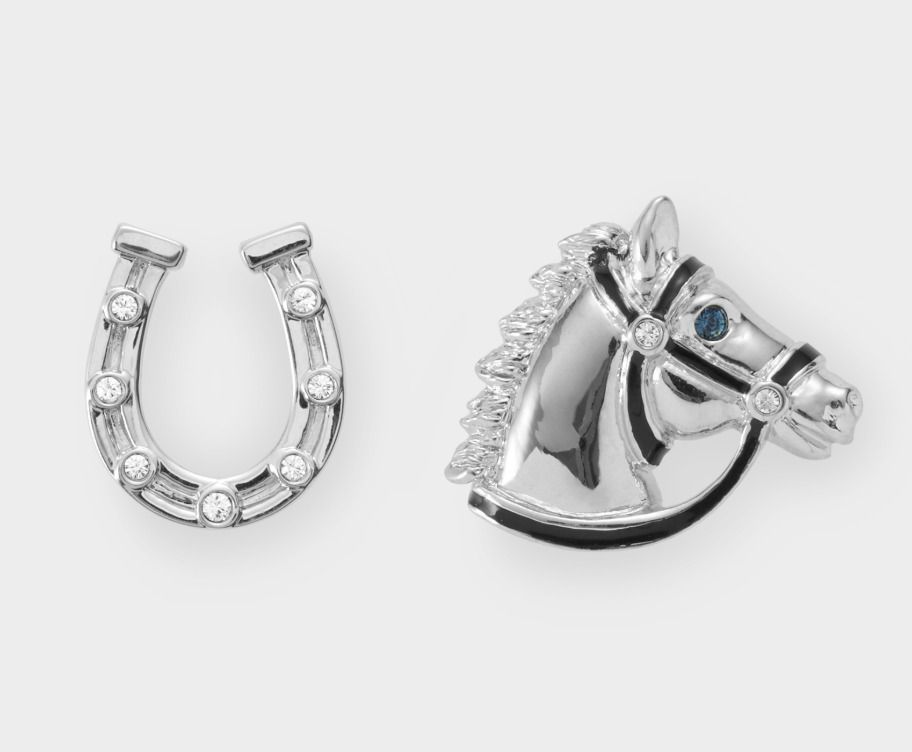 VENDOME》ホースシュー&馬 ブローチ2点セット VBMV5670 UT (ブローチ