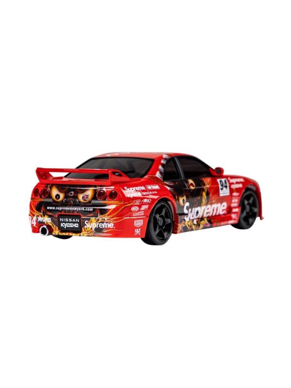 Supreme x Kyosho Mini-Z Nissan Skyline Nismo R33 RC Readyset | Red