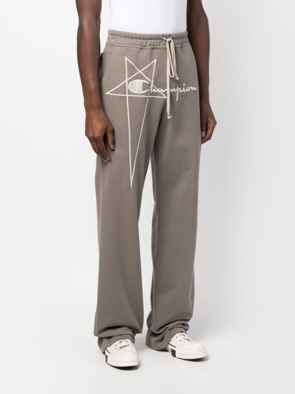Rick Owens X Champion x Champion Dietrich ロゴ トラックパンツ