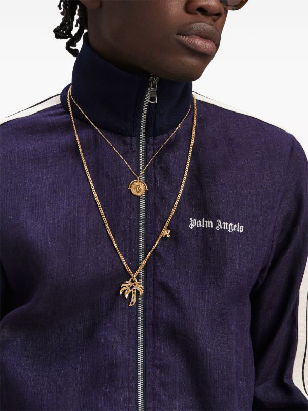 Palm Angels トラックジャケット | ブルー | FARFETCH JP