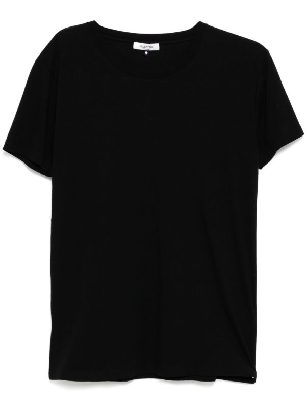 Valentino Garavani ロックスタッズ Tシャツ | ブラック | FARFETCH JP