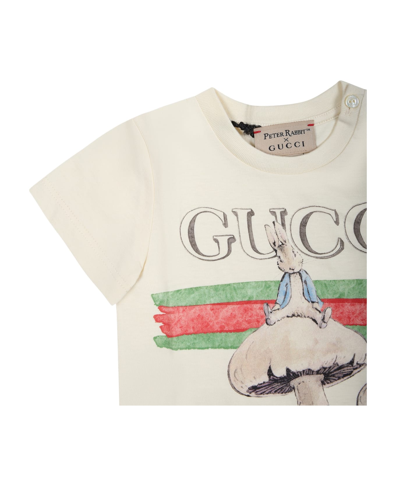 GUCCI PETER RABBIT コラボ Tシャツ クリーム色 Peter Rabbit™ x Gucci