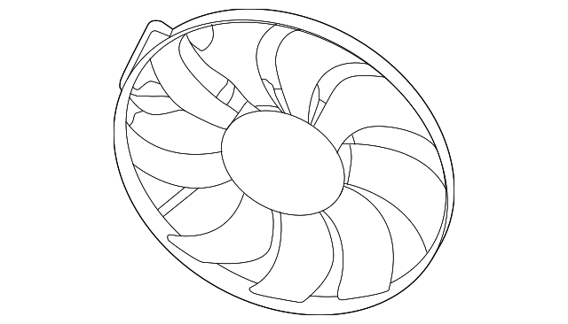 2020-2024 Porsche 911 Engine Cooling Fan Motor 992-959-447-A