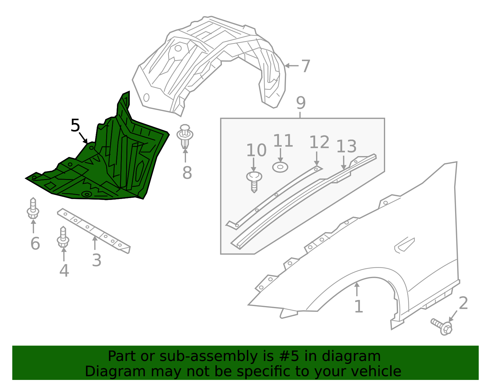 N243-56-13ZA - Ft Fender Liner 2016-2025 Mazda MX-5 Miata | Mazda