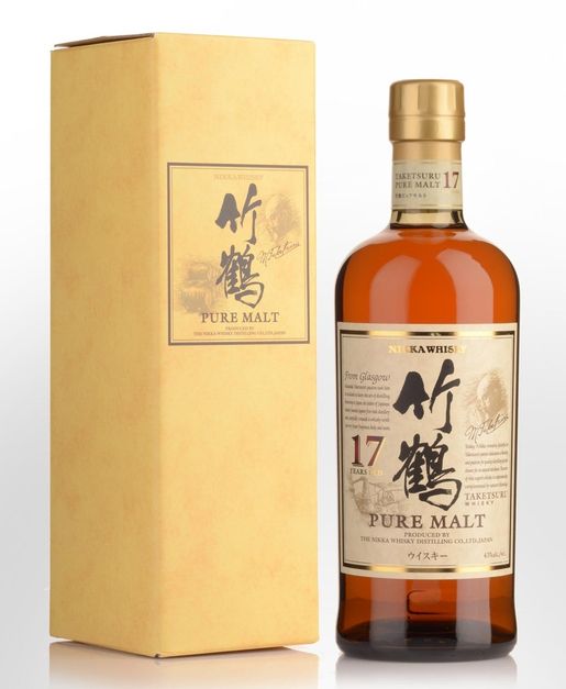 未開栓鶴「17年」ウィスキー 700ml TSURU 17 yrs .: 未開