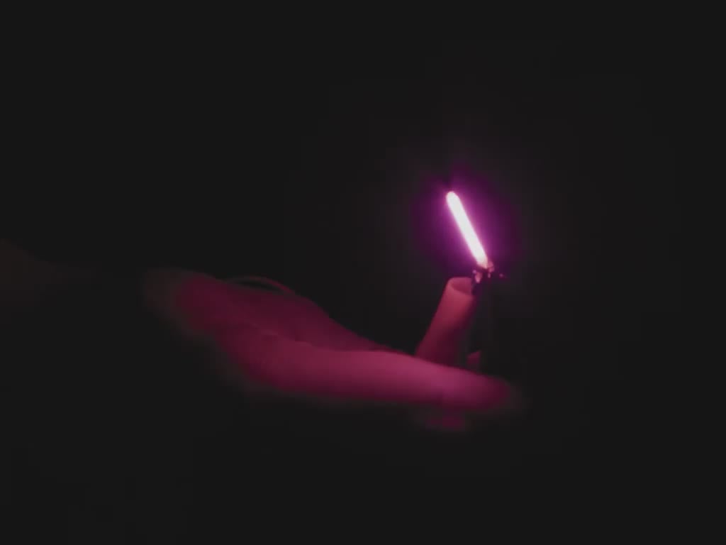 Single-Ended Flexible LED Filament - 3V 25mm long - Pink