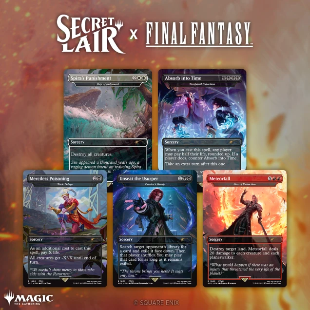 MTG SecretLair FINAL FANTASY Bundle 日本語 MTG SecretLair FINAL