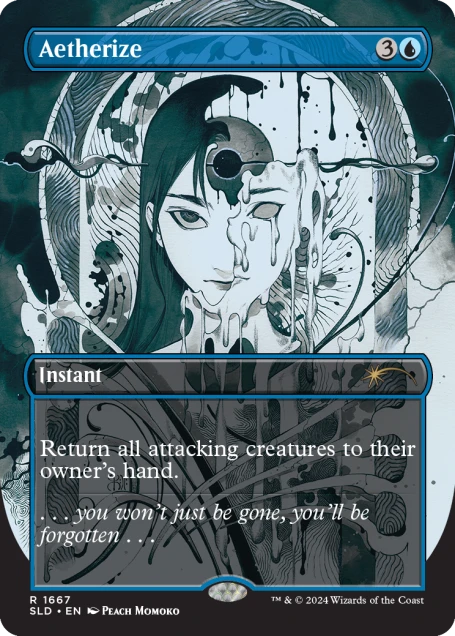 稀少 初版 再販無し MTG プレイマット 桃桃子/Peach Momoko 稀少 初版