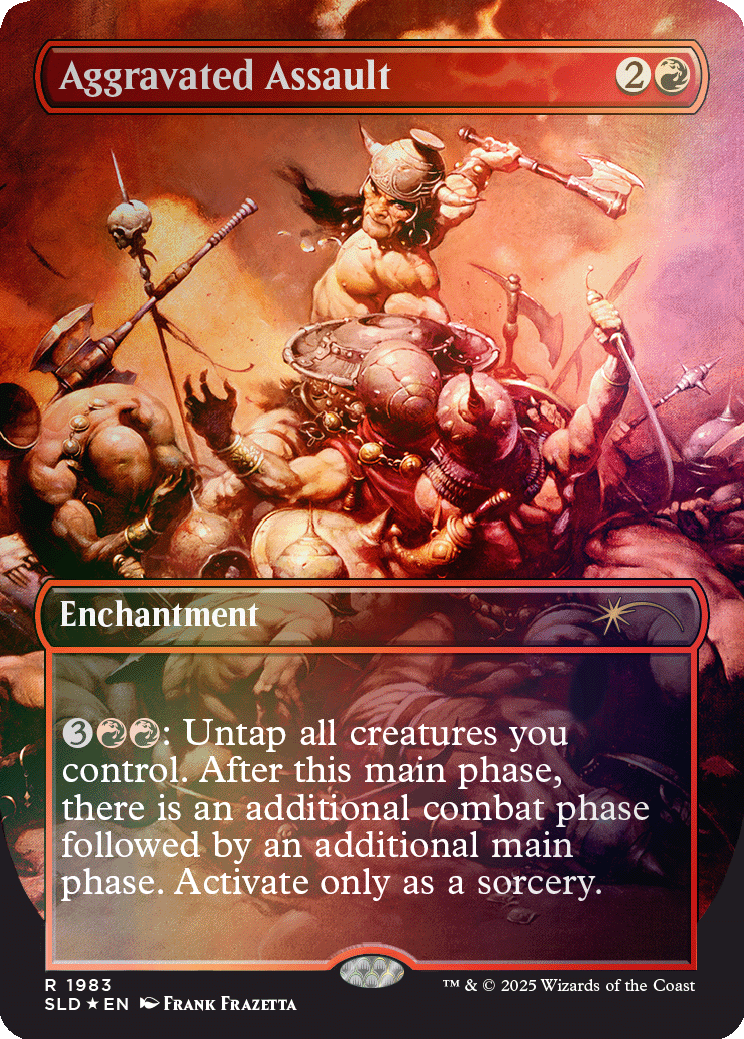 MTG The Art of Frank Frazetta foil The Art of Frank Frazetta Foil