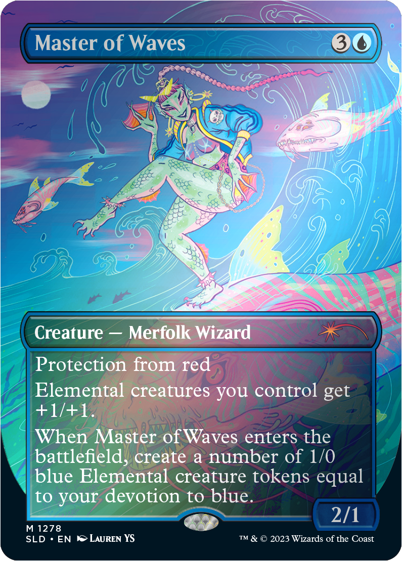 MTG SLD Cool Ocean Breeze 英語foil版 TRADITIONAL FOIL Edition