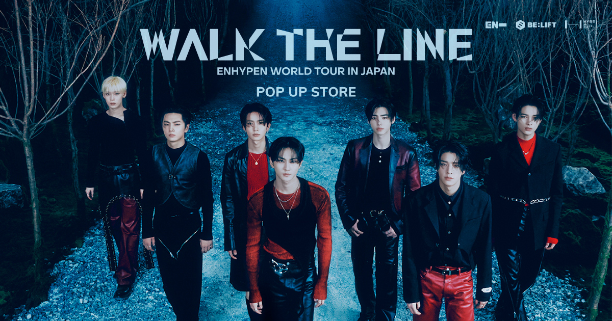 ENHYPEN WORLD TOUR 'WALK THE LINE' IN JAPAN POP UP STORE - Weverse