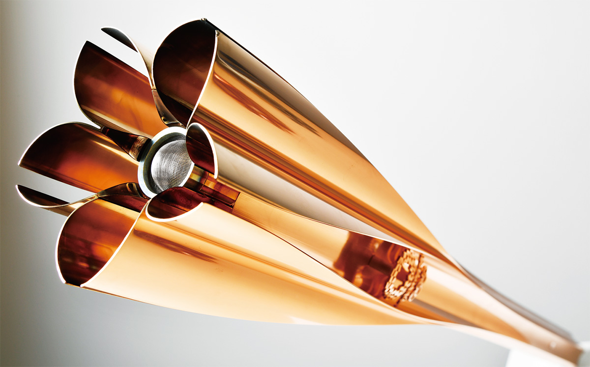 雨が降ろうが風が吹こうが消えない聖火を実現したアルミ合金成形技術