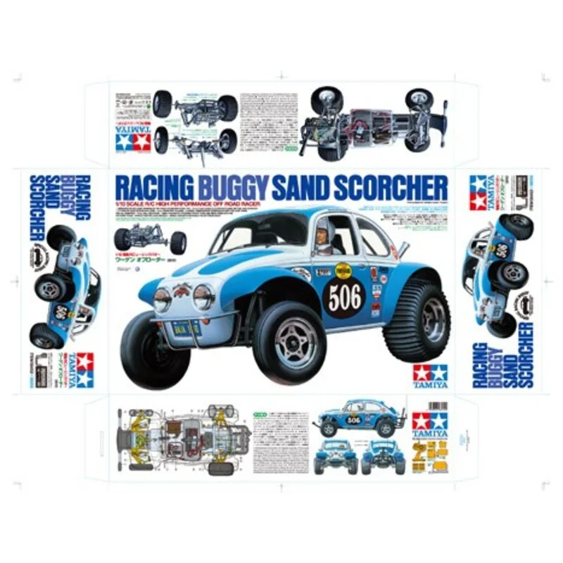 Tamiya RC buggy Sand Scorcher 1:10 electric