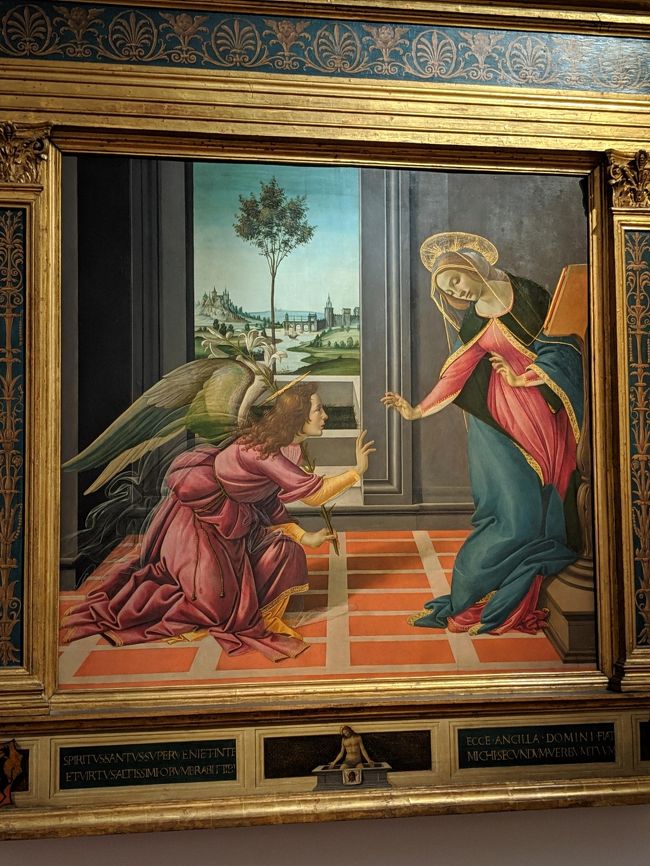 北イタリア【7】ウフィツィ美術館☆ フィレンツェ4日目』フィレンツェ