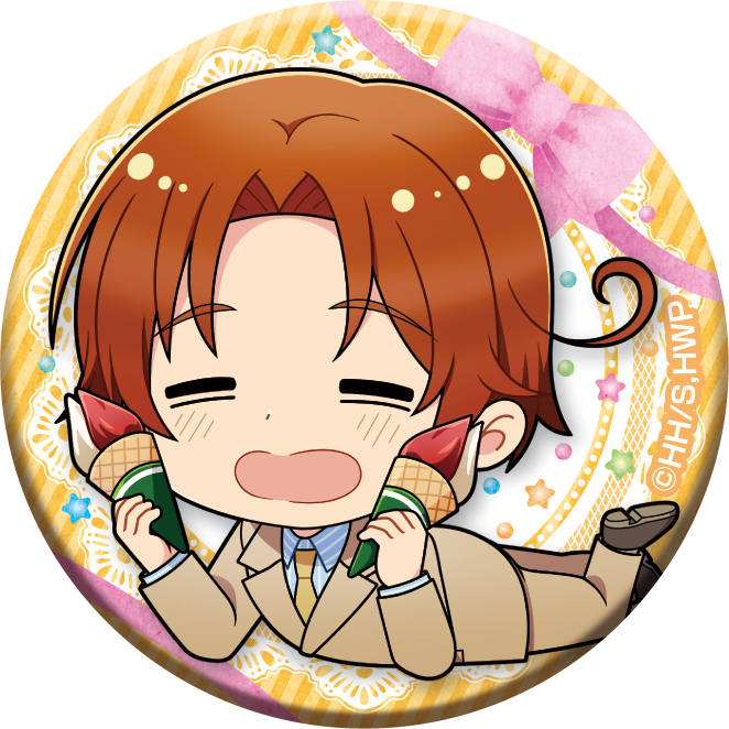 ヘタリア はぐっとないと 缶バッジセット フランス ヘタリア World