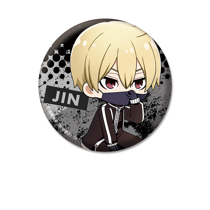 桃源暗鬼 皇后崎迅 缶バッジ ハート缶バッジ 原作絵 まとめ売り 桃源