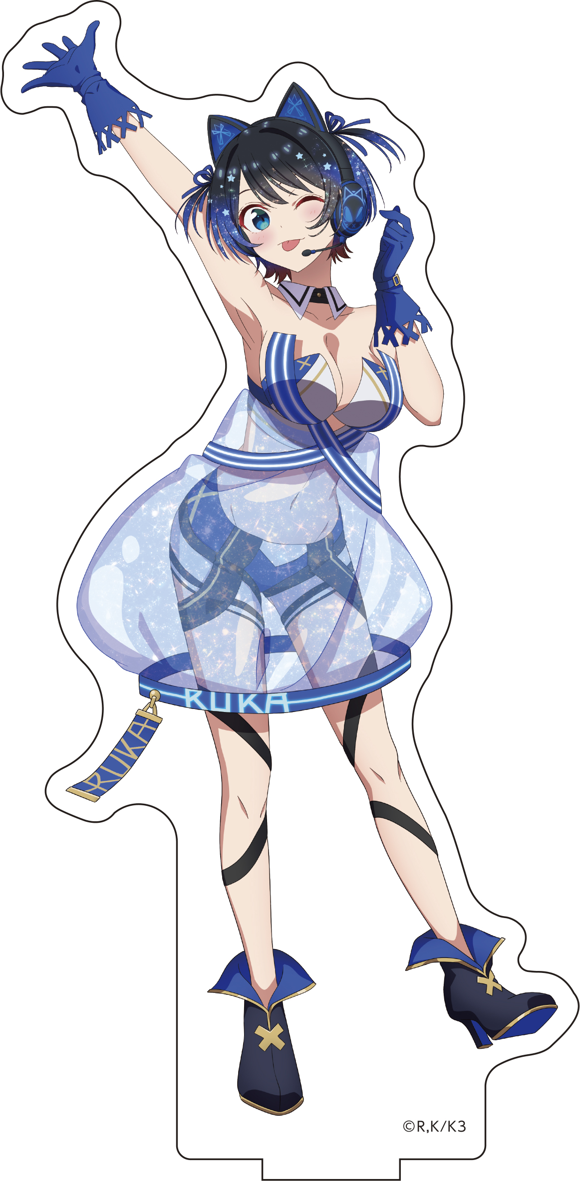 彼女、お借りします_『マガジンヒロインフェス』描き下ろしBIGアクリル