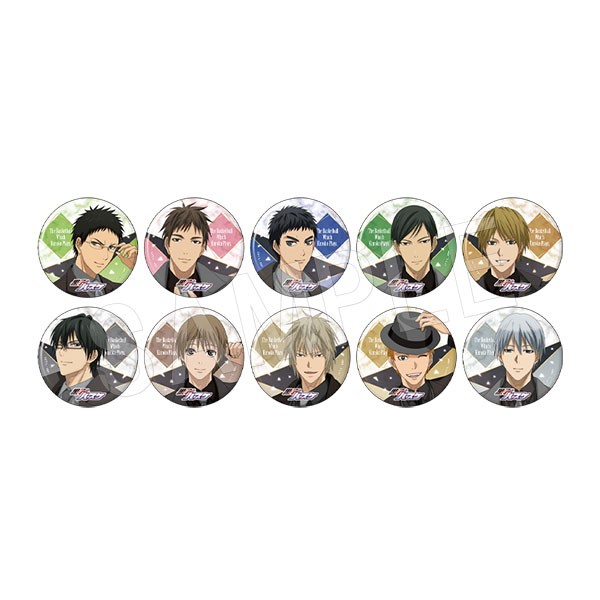 黒子のバスケ 黒バス 木吉鉄平受注缶バッジ 黒子のバスケ黒バス木吉