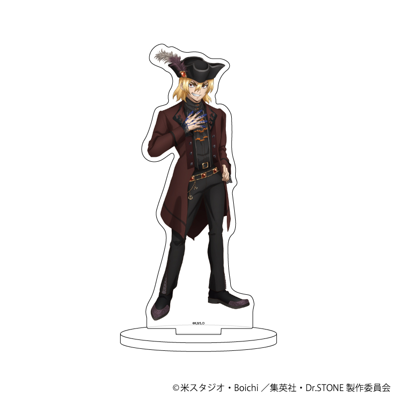 シリアルナンバー001】「Dr.STONE龍水」キャラファイングラフ 複製原画