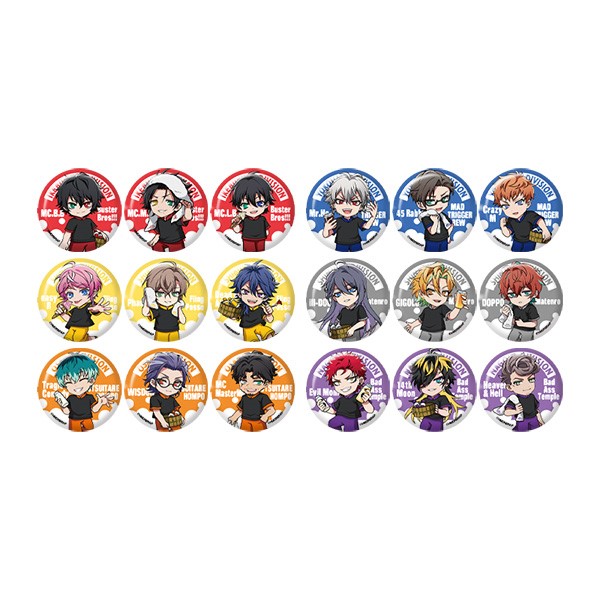 ヒプノシスマイク 缶バッジ キーホルダー 各種 ヒプノシスマイク