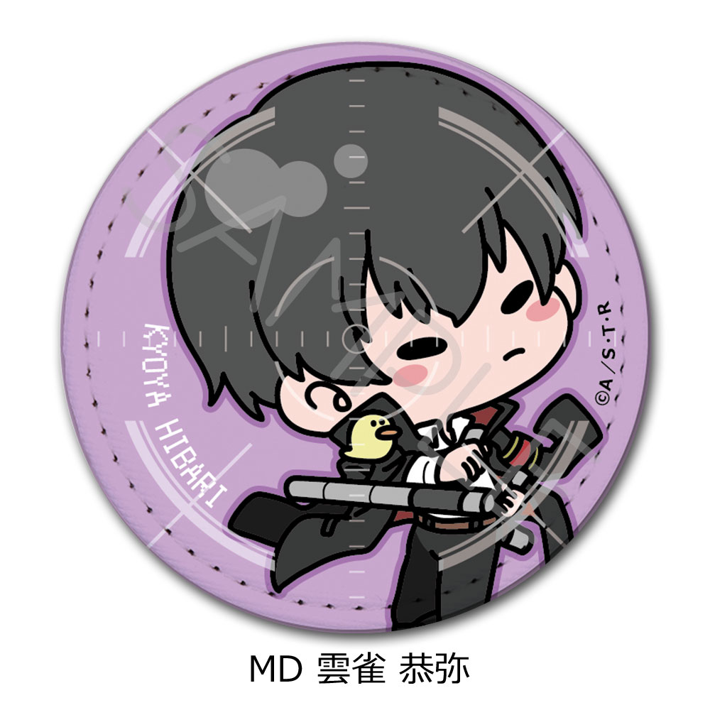 ジャンプ 50周年記念 プライズ スクエア缶バッジ REBORN 雲雀恭弥