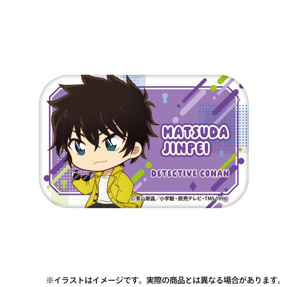 松田陣平 缶バッジ 名探偵コナン ハロウィンの花嫁 タキシード 松田陣