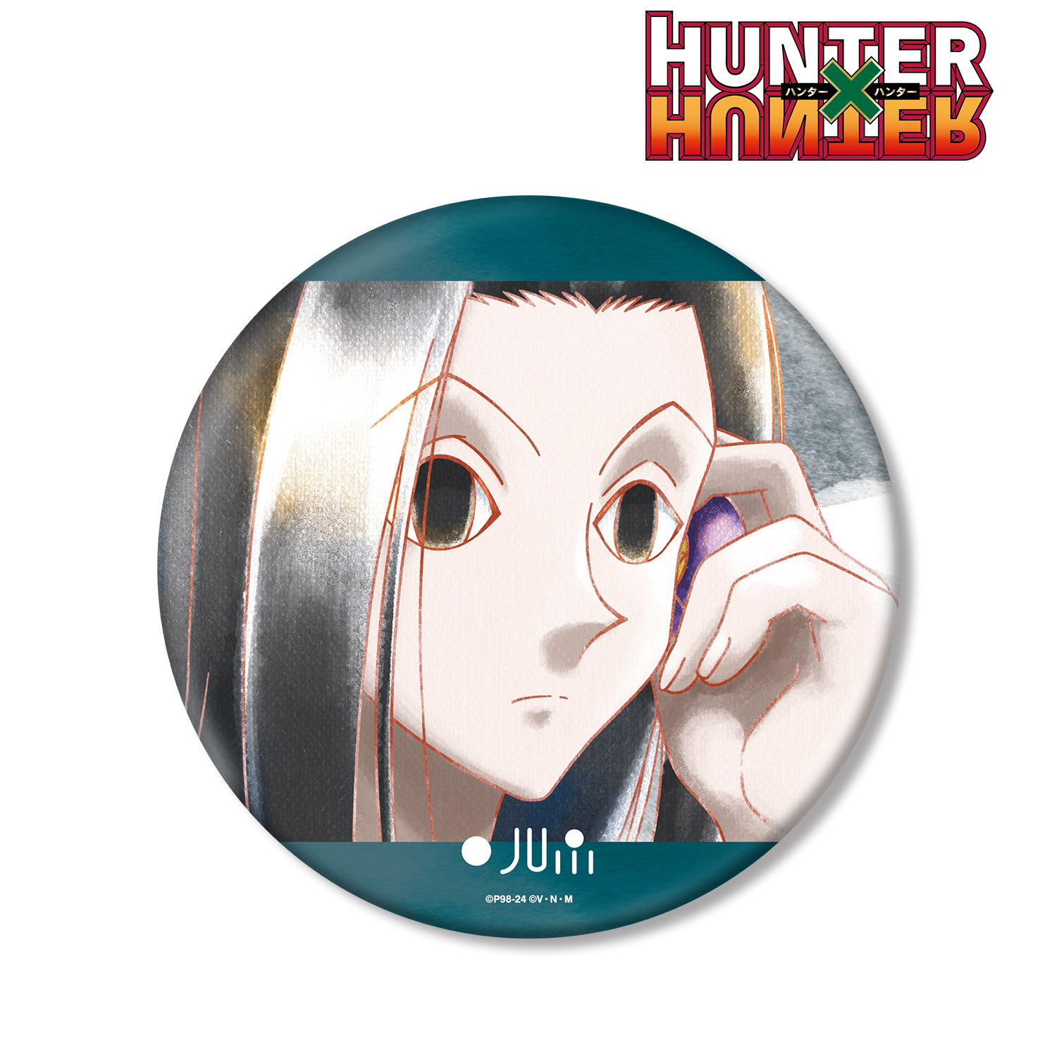 HUNTER × HUNTER イルミ 缶バッジ ハンターハンター HUNTER×HUNTER_