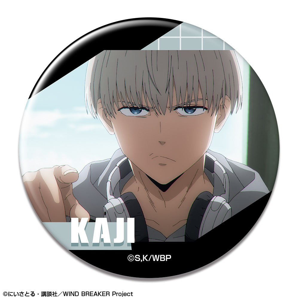 WIND BREAKER_缶バッジ デザイン26(梶蓮/C) | 公式グッズ・公式