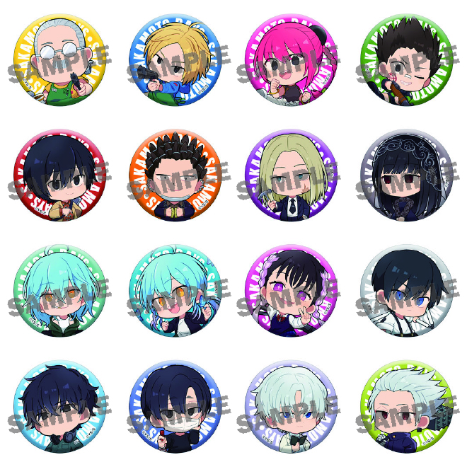 サカモトデイズ 神々廻 EMOTION缶バッジ 20点セット 【公式通販】