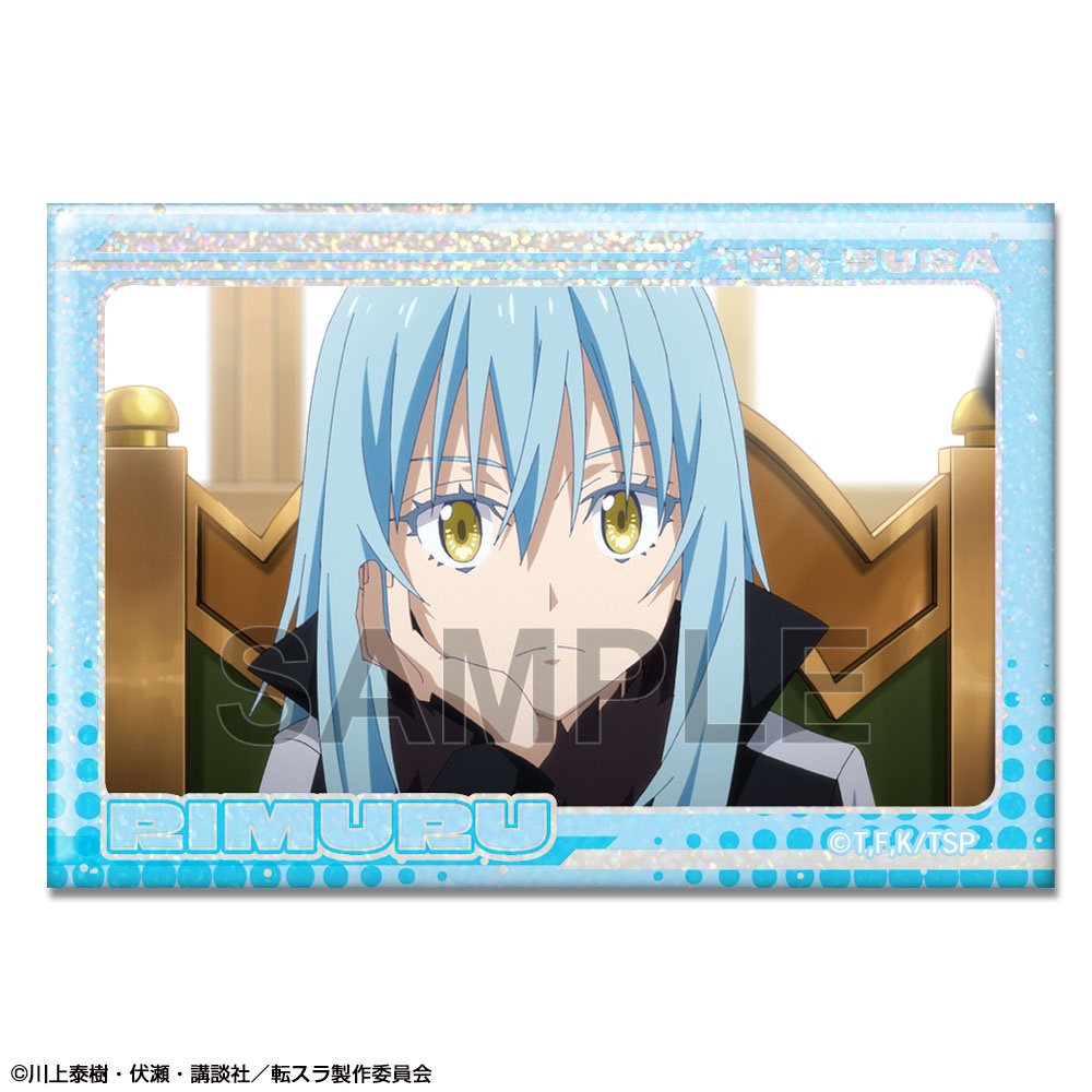 転生したらスライムだった件 転スラ カラオケの鉄人 リムル 缶バッジ