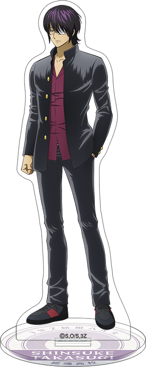 銀魂 トレーディングアクリルスタンド 高杉晋助 神威 学ラン 3年Z組