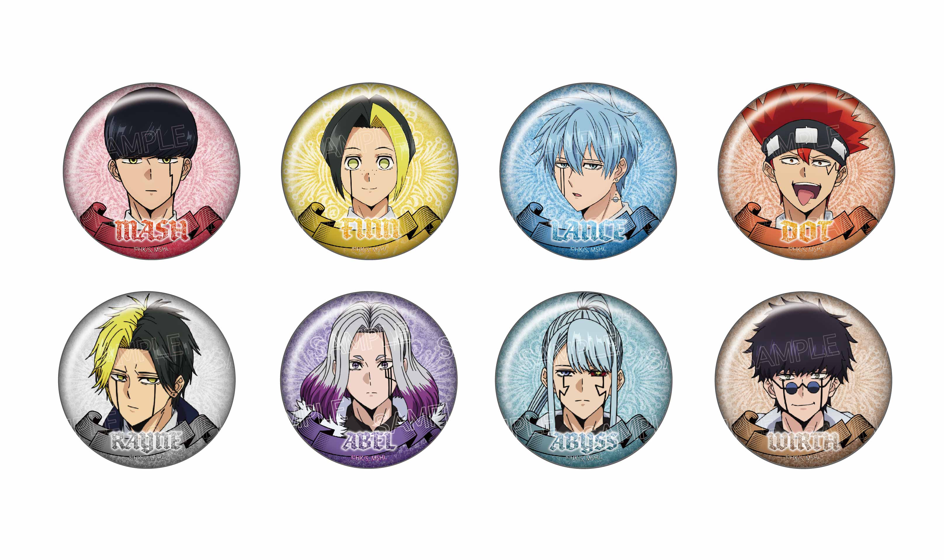 最終値下げ）マッシュル グリッター缶バッジ ランス まとめ マッシュル