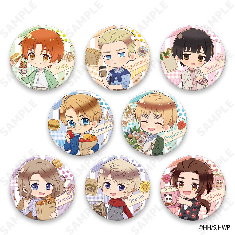 最高 ヘタリア 日本 缶バッジセット ヘタリア 日本 缶バッジセット