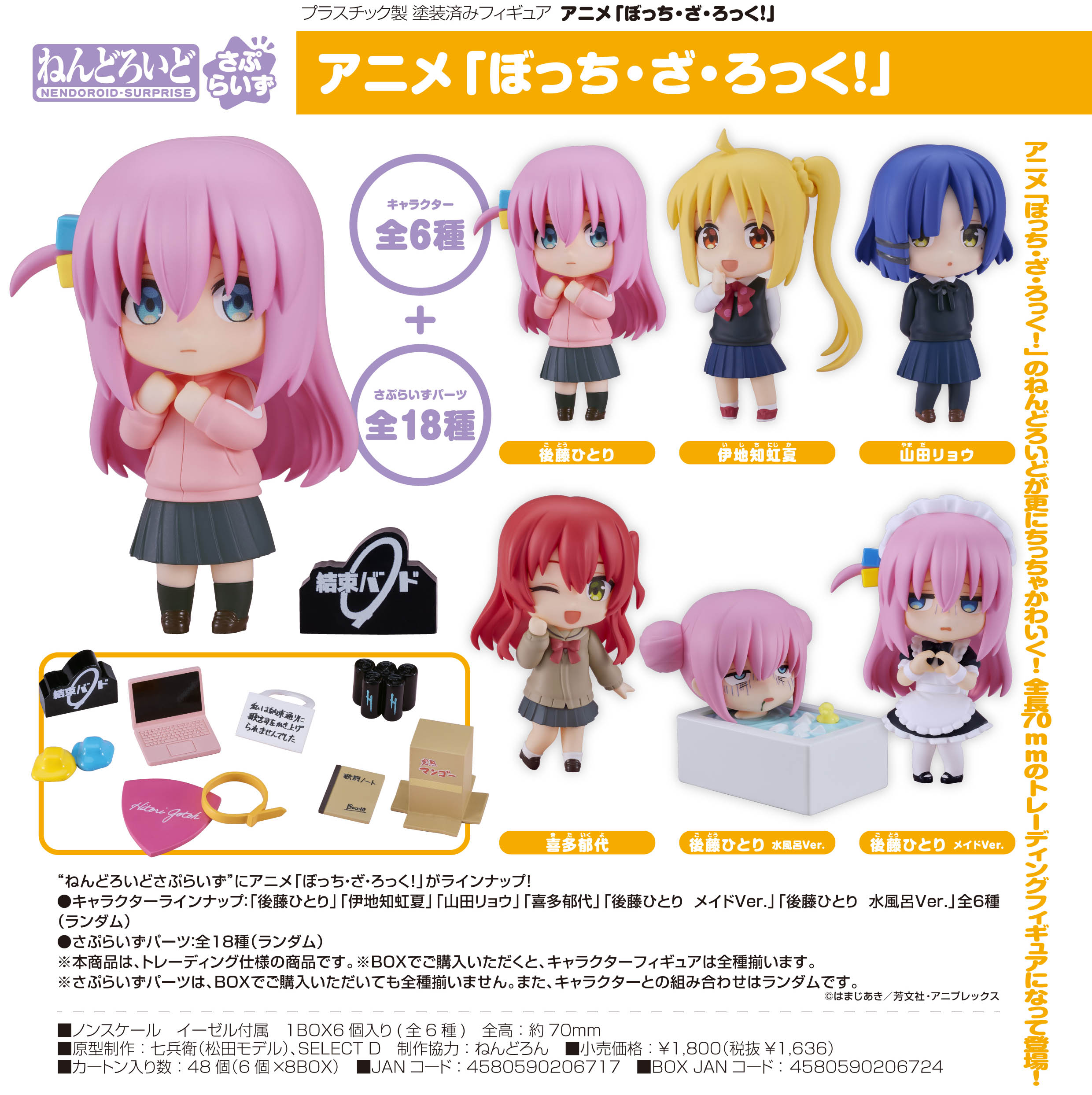 ブルーロック_ねんどろいどさぷらいず ブルーロック【BOX／6個入り