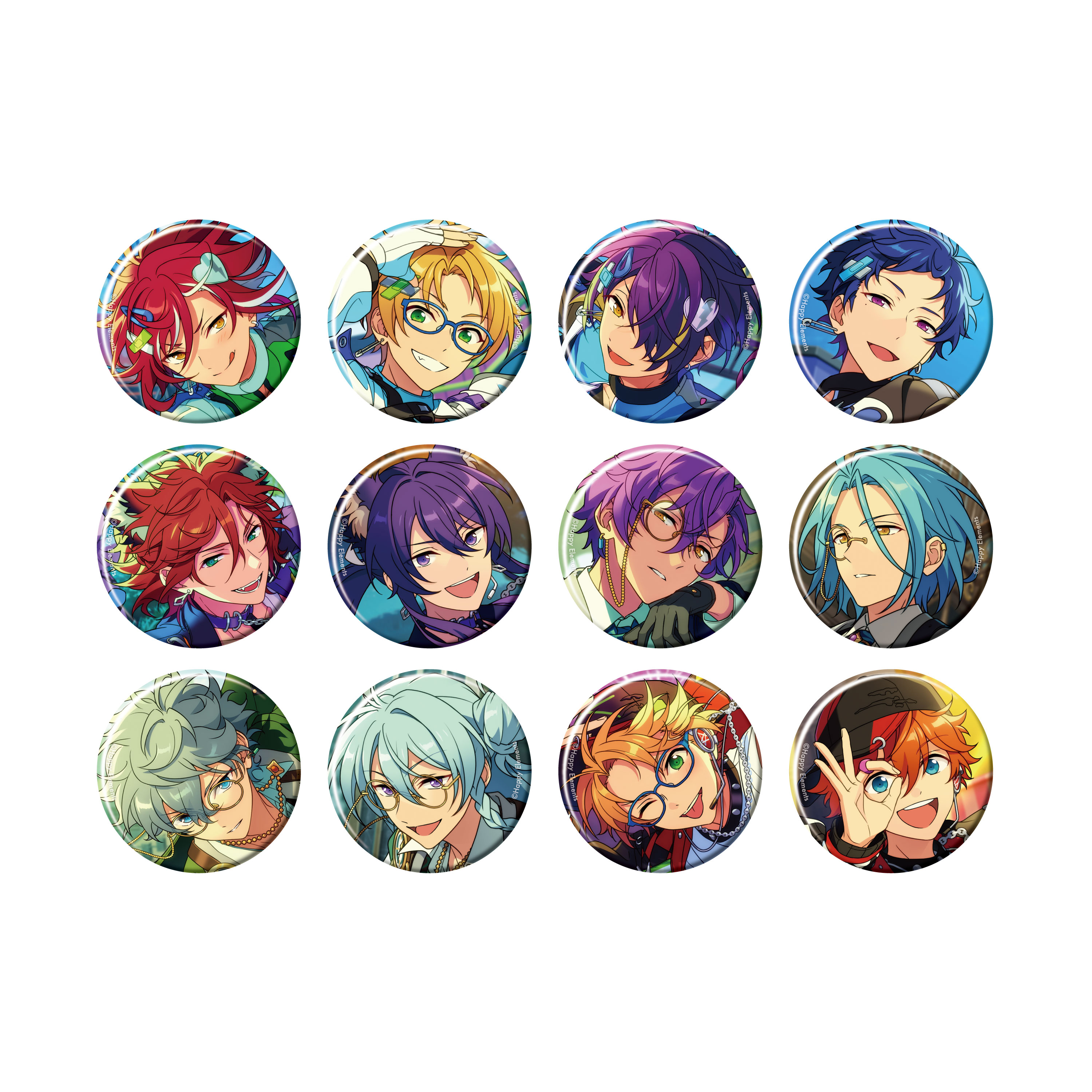 あんスタ 滝維吹 4piece 缶バッチ あんスタ 滝維吹 4piece 缶バッチ 滝