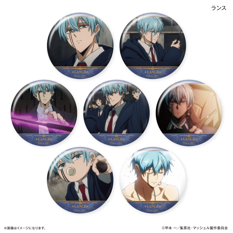 マッシュル ジャンプフェスタ JF 2024 マッシュ バーンデッド 缶バッジ