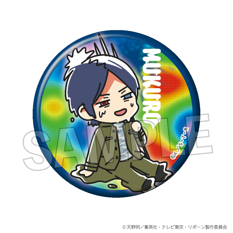 家庭教師ヒットマンREBORN! 天野明展 缶バッジ 六道骸 フラン