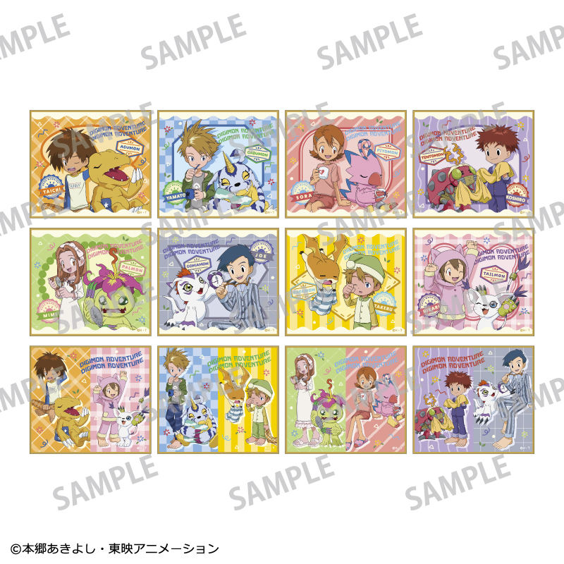 デジモンアドベンチャー LASTEVOLUTION絆 色紙コンプセット デジモン