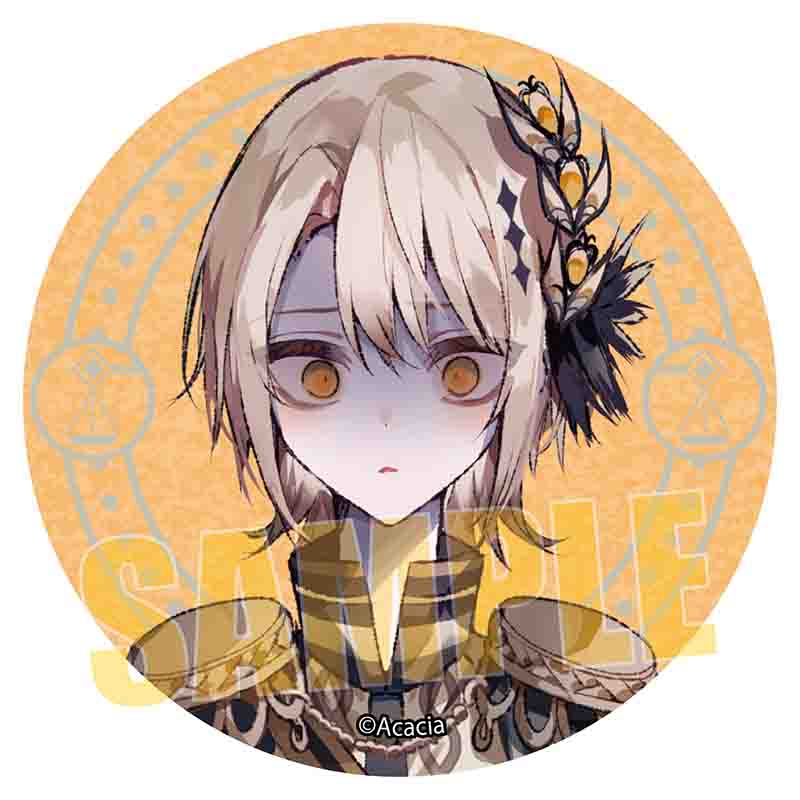 魔法少女ノ魔女裁判_グリッター缶バッジ 蓮見レイア | 公式グッズ