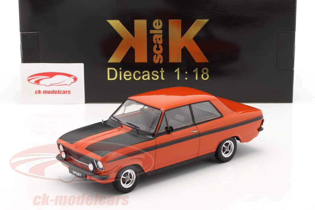 KK-Scale 1:18 Opel Kadett B sports year 1973 red / black