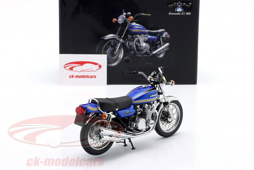Minichamps 1:12 Kawasaki 900 Z1 Super 4 Year 1972 blue metallic