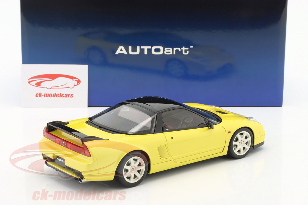 AUTOart Honda NSX Type R イエロー 1/18 おまけつき AUTOart Honda