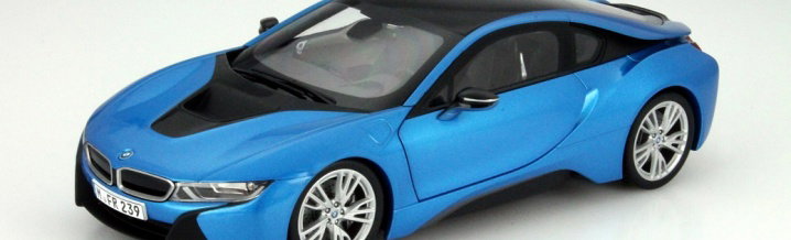 BMW i8 1:18 - The future of mobility for the showcase