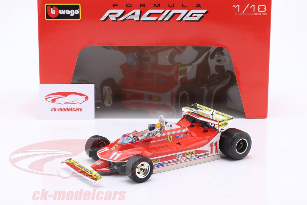 EXOTO 1/18 フェラーリ312T4ヴィルニューヴ ミニカー 【公式通販】