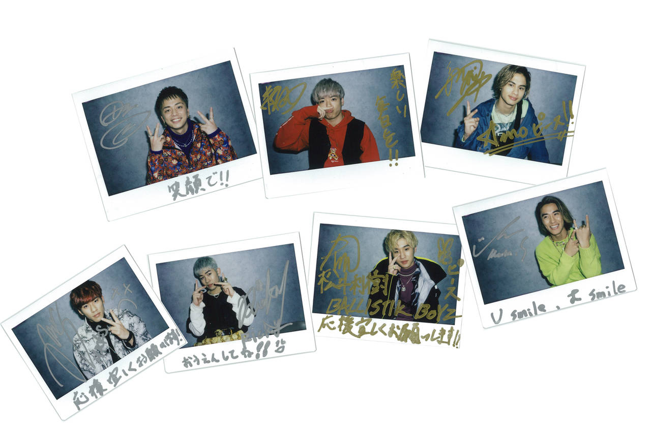 BALLISTIK BOYS直筆サイン入りチェキ プレゼント】BALLISTIK BOYZ