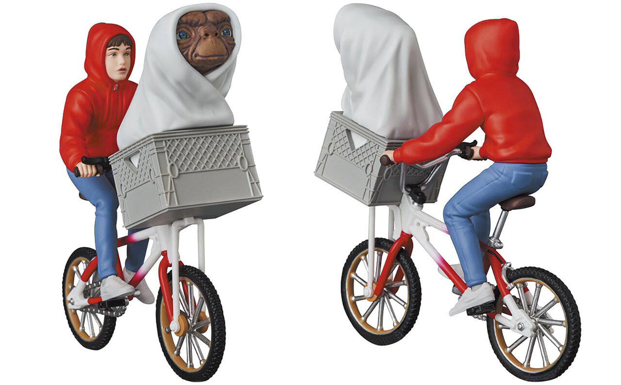 ET フィギュア 1982 E.T. & Elliott Bicycle 1982 LJN Toys - E.T. The