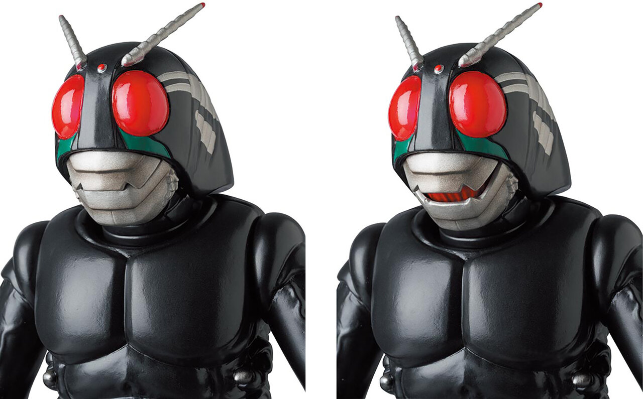 メディコム・トイ×東映レトロソフビ☆仮面ライダーBLACK （新色