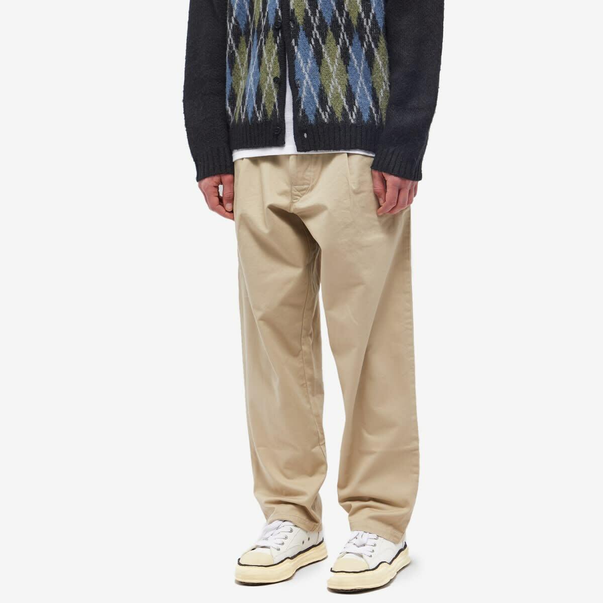 Human Made Men's Skater Chino Pant in Beige Human Made