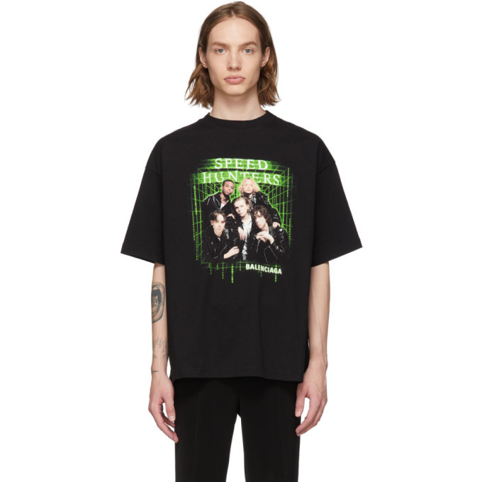 Balenciaga Black Speedhunters T-Shirt Balenciaga